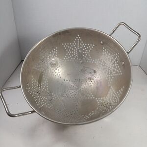 Star Stainless Steel Colander with Handles